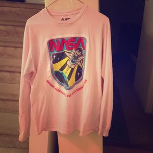 Pink NASA shirt from rue 21